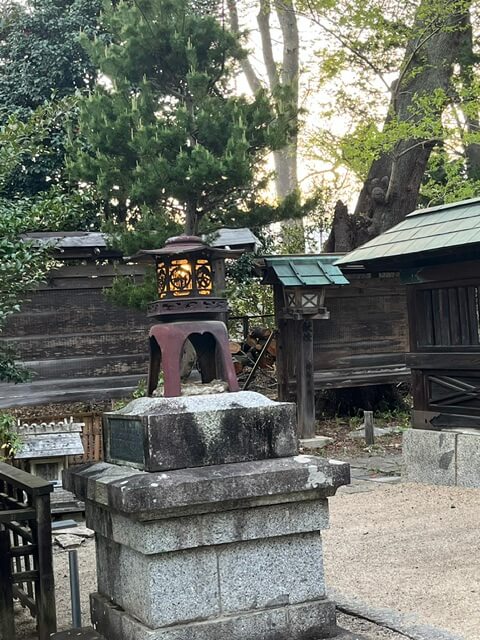 境内の防犯灯